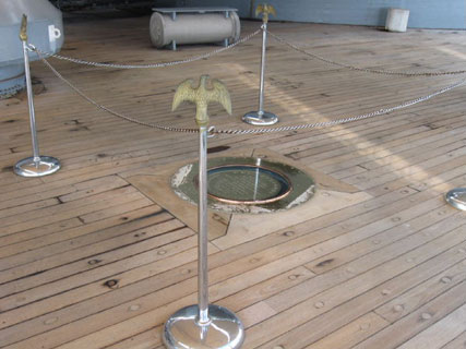 Battleship Missouri surrender deck