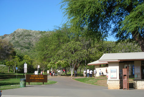 Diamond Head entrance