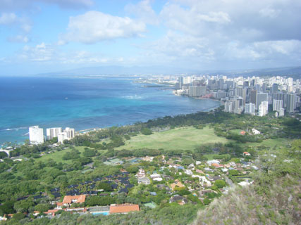 Diamond Head skyline