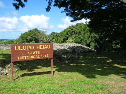 Ulupo Heiau in Kailua