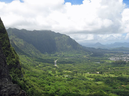 Pali Lookout - Koolau