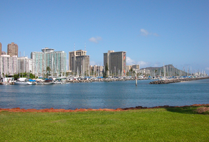 Waikiki skyline